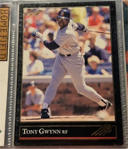 1992 Leaf Black Gold #206 Tony Gwynn — front