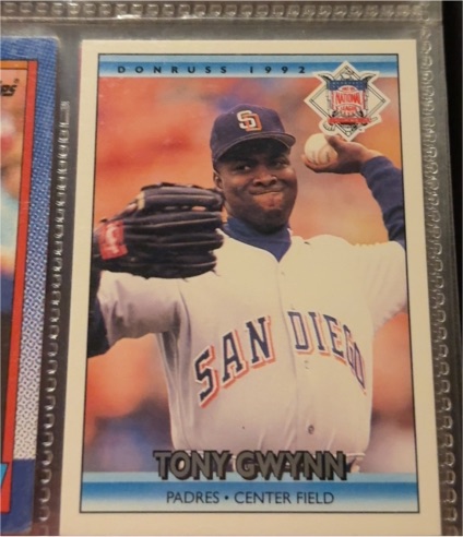 1992 Donruss #425 Tony Gwynn — front
