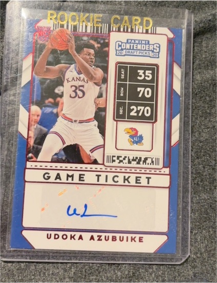 2020-21 Panini Contenders Draft Picks Game Ticket #35 Udoka Azubuike — front