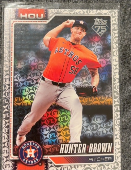 2026 Topps #264 Hunter Brown — front