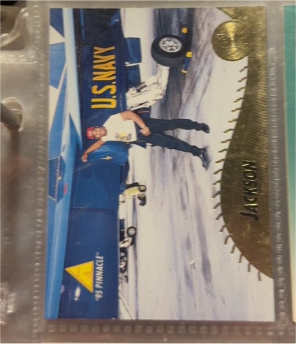 1995 Pinnacle #208 Bo Jackson — front