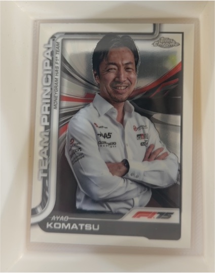 2025 Topps Chrome Formula 1 #198 Ayao Komatsu — front