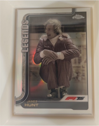 2025 Topps Chrome Formula 1 #155 James Hunt — front