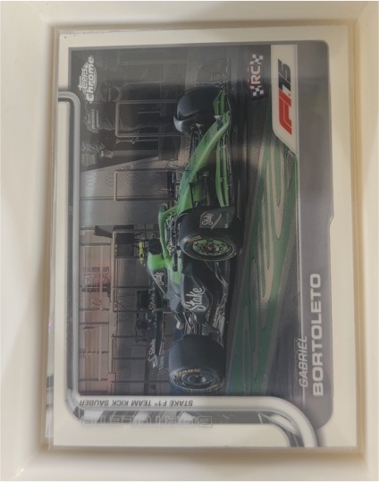 2025 Topps Chrome Formula 1 #92 Gabriel Bortoleto — front