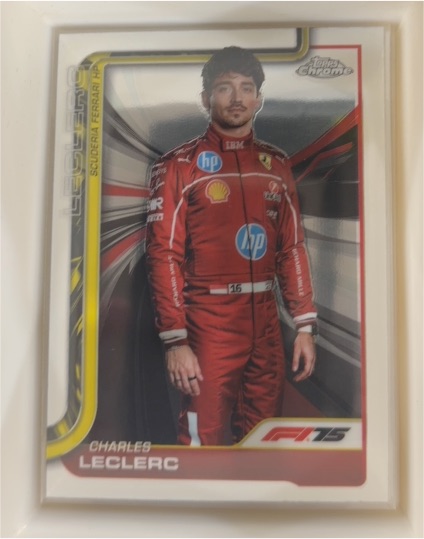 2025 Topps Chrome Formula 1 #3 Charles Leclerc — front