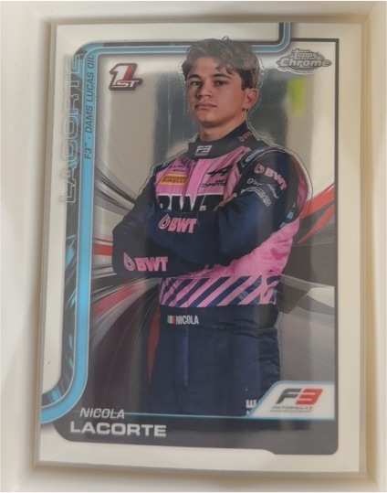 2025 Topps Chrome Formula 1 #71 Nicola Lacorte — front