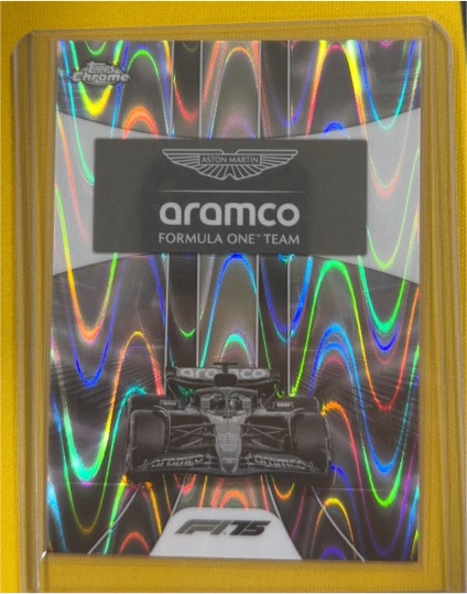 2025 Topps Chrome Formula 1 #178 Aston Martin Aramco Formula One Team — front