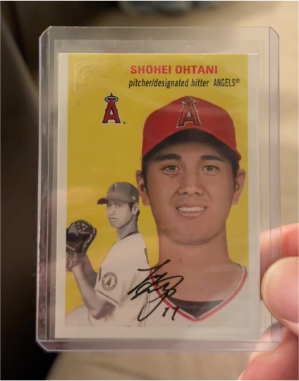 2020 Topps Gallery Heritage #HT-2 Shohei Ohtani — front