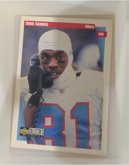 1997 Upper Deck Collector's Choice #215 Chris Sanders — front