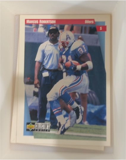 1997 Upper Deck Collector's Choice #219 Marcus Robertson — front