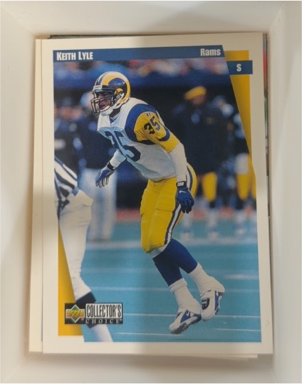 1997 Upper Deck Collector's Choice #258 Keith Lyle — front