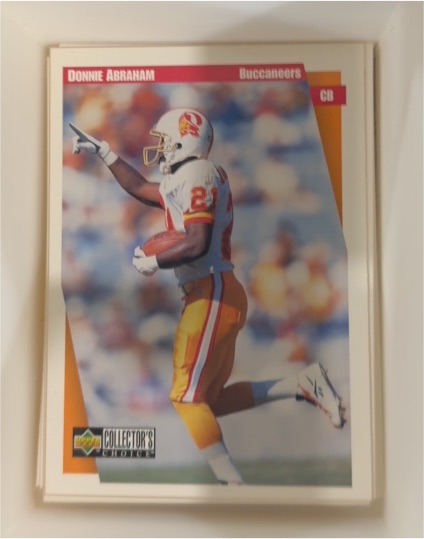 1997 Upper Deck Collector's Choice #128 Donnie Abraham — front