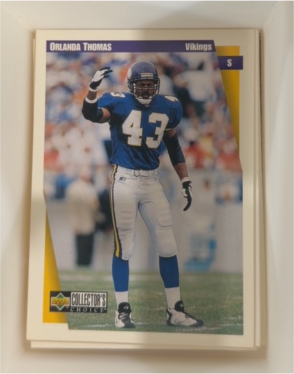 1997 Upper Deck Collector's Choice #S Orlanda Thomas — front