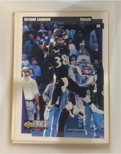 1997 Upper Deck Collector's Choice #265 Antonio Langham — front
