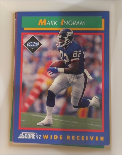 1992 Score #99 Mark Ingram — front