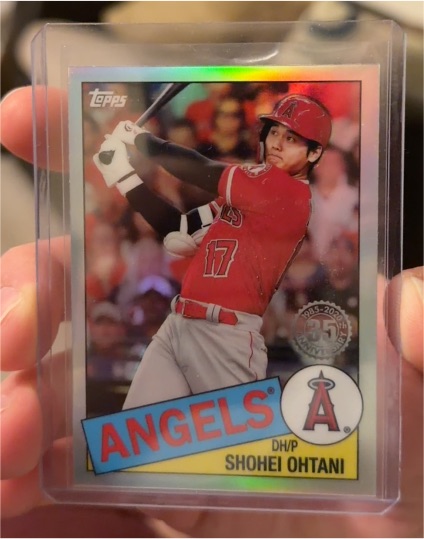 2020 Topps Chrome 1985 Topps #85TC-7 Shohei Ohtani — front