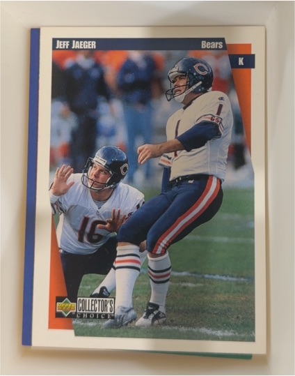 1997 Upper Deck Collector's Choice #95 Jeff Jaeger — front