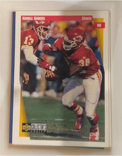 1997 Upper Deck Collector's Choice #149 Kimble Anders — front