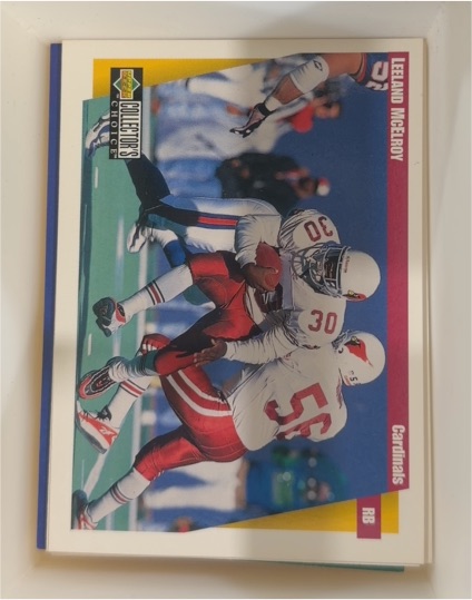 1997 Upper Deck Collector's Choice #135 Leeland McElroy — front