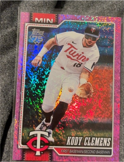 2025 Topps #MIN Kody Clemens — front