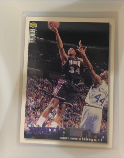 1995-96 Upper Deck Collector's Choice #283 Michael Smith — front