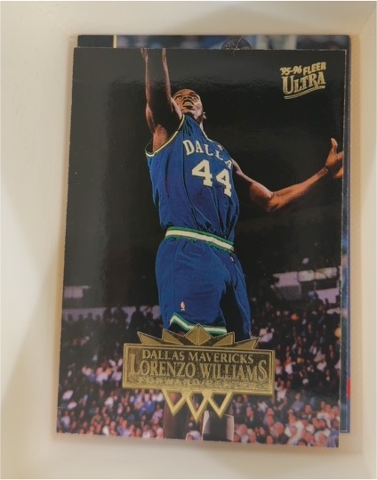 1995-96 Fleer Ultra #43 Lorenzo Williams — front