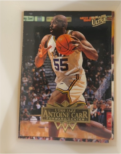 1995-96 Fleer Ultra #183 Antoine Carr — front