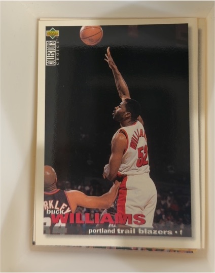 1995 Upper Deck Collector's Choice #232 Buck Williams — front