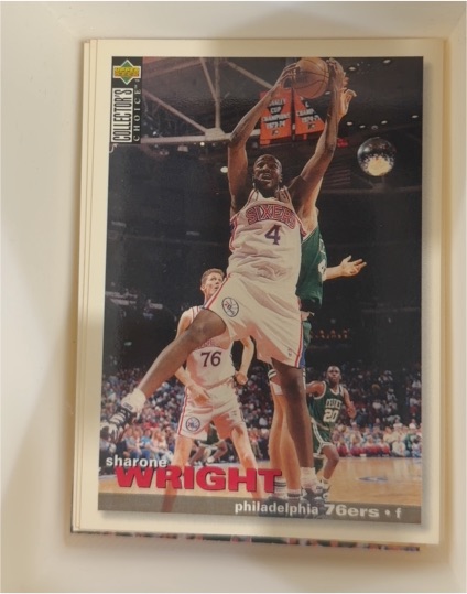 1995-96 Upper Deck Collector's Choice #234 Sharone Wright — front