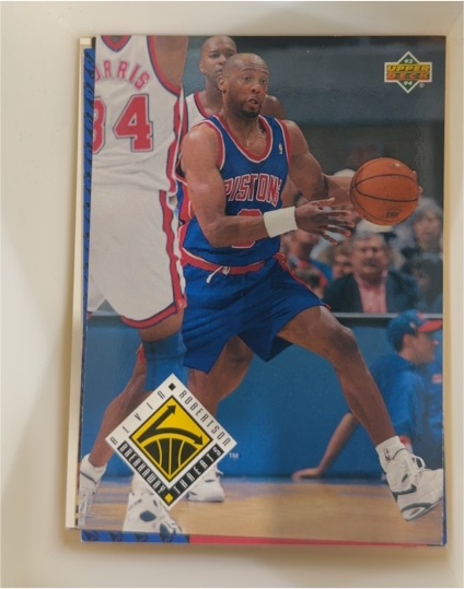 1993-94 Upper Deck #446 Alvin Robertson — front
