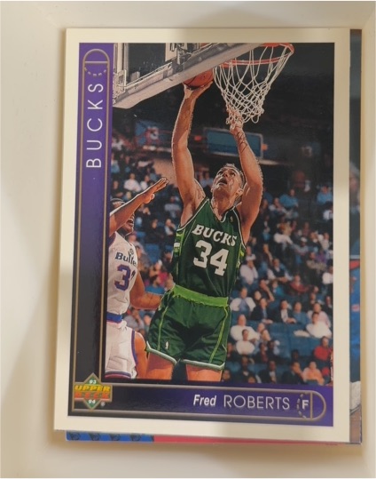 1993-94 Upper Deck #72 Fred Roberts — front