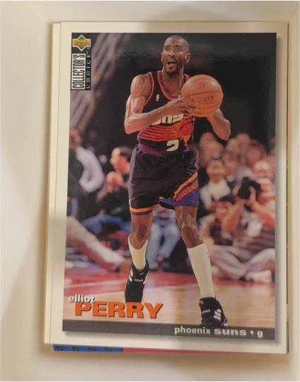 1995-96 Upper Deck Collector's Choice #273 Elliot Perry — front