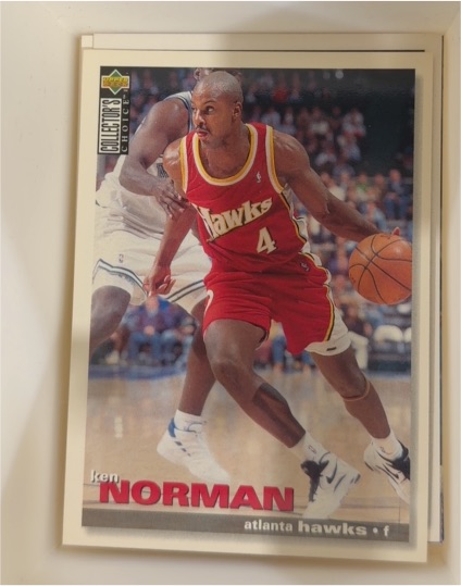 1995-96 Upper Deck Collector's Choice #262 Ken Norman — front