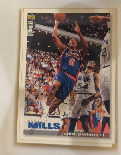 1995-96 Upper Deck Collector's Choice #214 Terry Mills — front