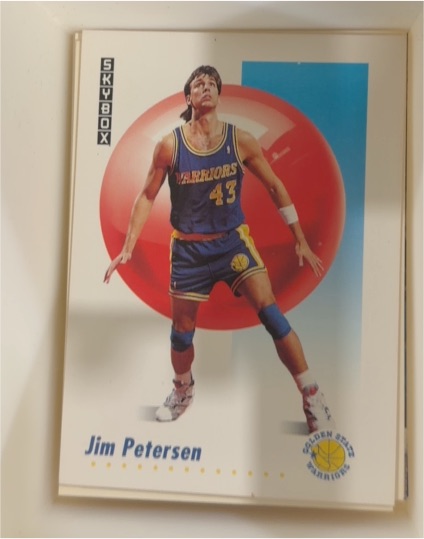 1991-92 Skybox #97 Jim Petersen — front