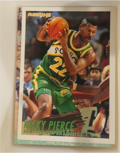 1994-95 Fleer #217 Ricky Pierce — front