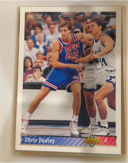 1992-93 Upper Deck #153 Chris Dudley — front