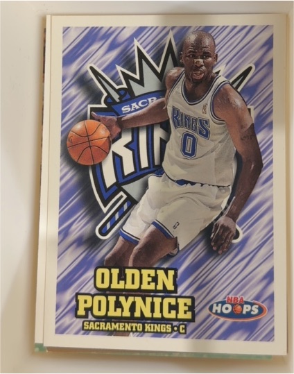 1997-98 Hoops #130 Olden Polynice Sacramento Kings — front