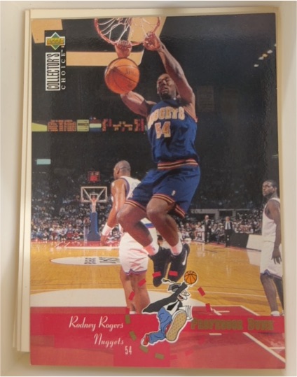 1995-96 Upper Deck Collector's Choice #205 Rodney Rogers — front