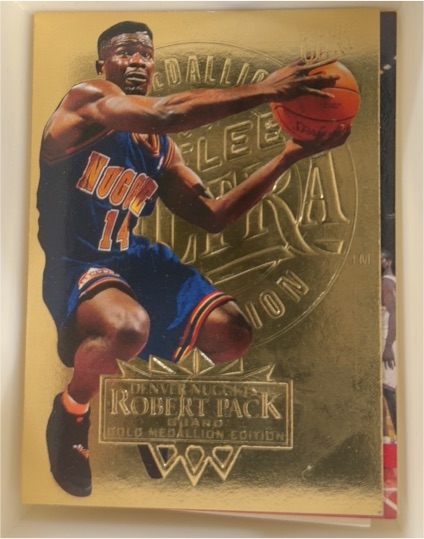 1995-96 Fleer Ultra Gold Medallion Edition #46 Robert Pack — front