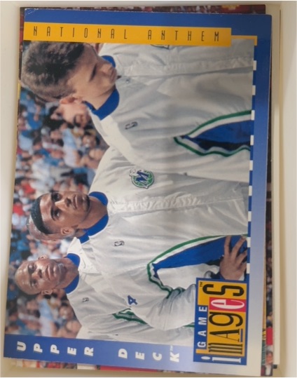 1993-94 Upper Deck #460 Sean Rooks / Jim Jackson / Tim Legler — front