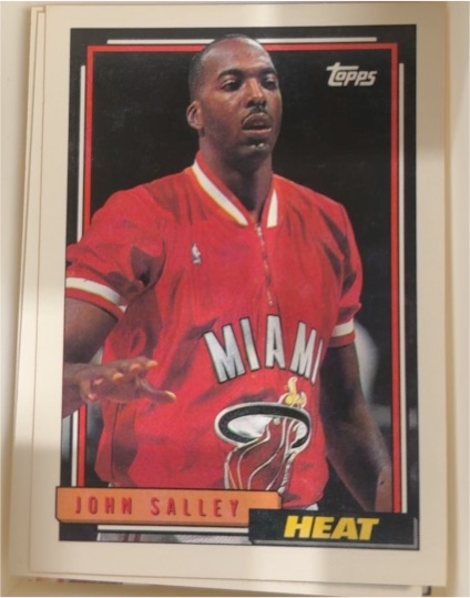 1992-93 Topps #383 John Salley — front