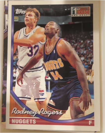 1993-94 Topps #287 Rodney Rogers — front