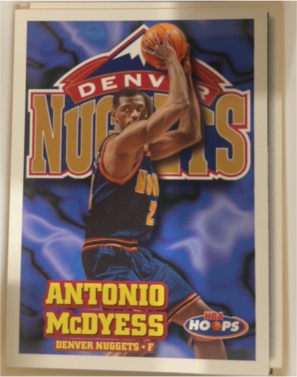 1997-98 Hoops #45 Antonio McDyess — front