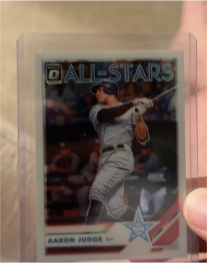 2019 Panini Donruss Optic #98 Aaron Judge All-Stars — front