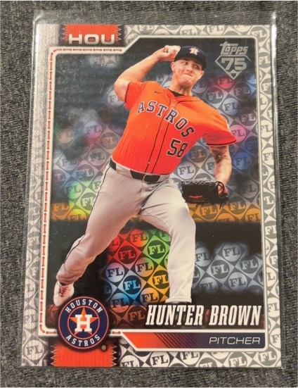 2026 Topps #FL Hunter Brown — front