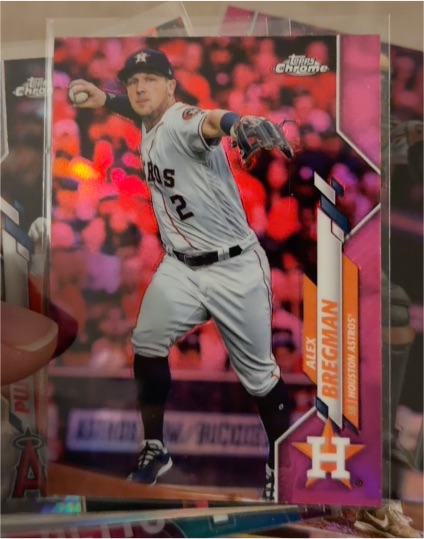 2020 Topps Chrome #102 Alex Bregman — front