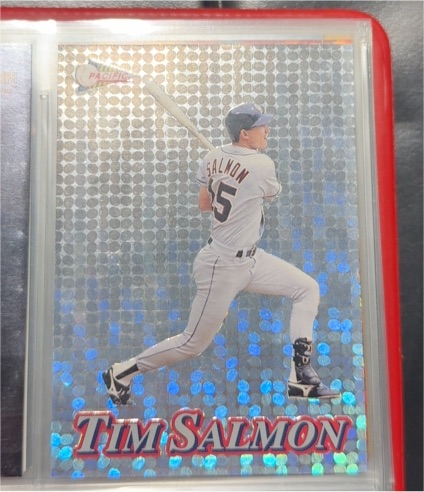 1994 Pacific Silver Prisms #25 Tim Salmon — front