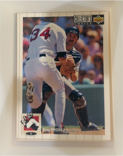 1994 Collector's Choice #461 Greg Myers — front