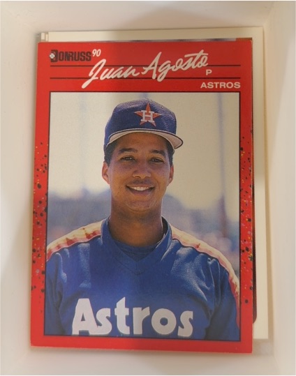 1990 Donruss #477 Juan Agosto — front